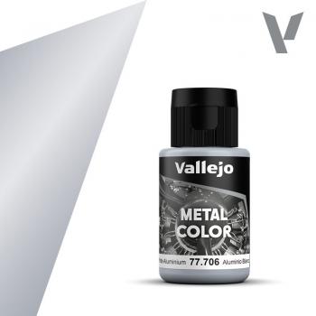Vallejo 77.706 Metal 32 ml - White Aluminum