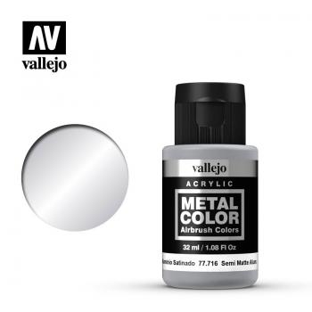 Vallejo 77.716 Metal 32 ml - Semi Matt Aluminum
