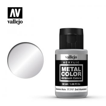 Vallejo 77.717 Metal 32 ml - Dull Aluminum