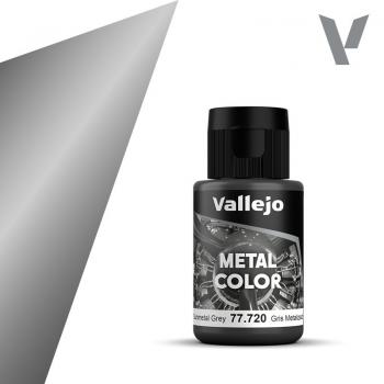 Vallejo 77.720 Metal 32 ml - Gunmetal Grey