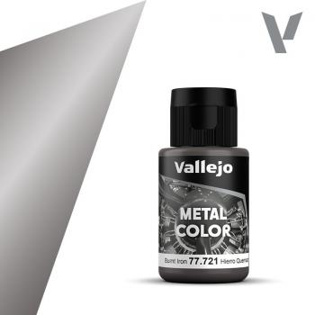 Vallejo 77.721 Metal 32 ml - Burnt Iron