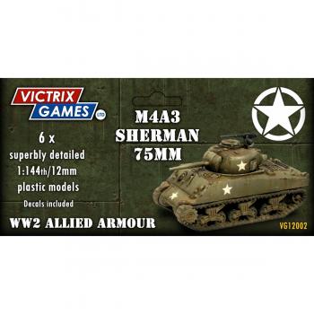 Victrix VG12002 Sherman M4A3 75mm x 6