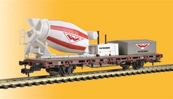 Viessmann 2626 Low Side Car with Cement Mixer