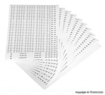 Viessmann 6848 Cable Identifying Markers