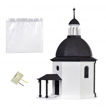 Vollmer 42412 Memorial Chapel with LED