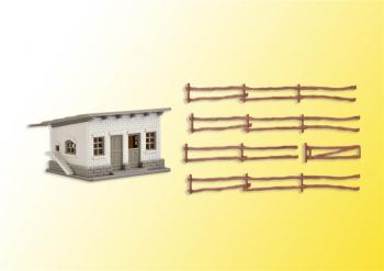 Vollmer 47709 Shed with Fence