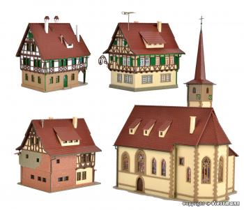 Vollmer 47734 Half-Timbered Village