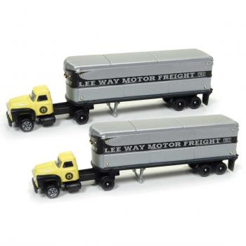 Mini Metals 51173 Ford Tractor with Trailer x 2
