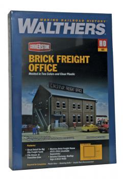 Walthers 933-2953 Brick Freight Office