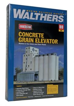 Walthers 933-3022 Concrete Grain Elevator