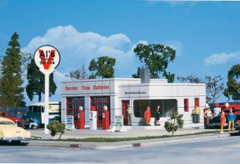 Walthers 933-3072 Al's Victory Service Gas Station