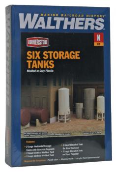 Walthers 933-3265 Storage Tanks x 6
