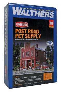 Walthers 933-3660 Post Road Pet Supply