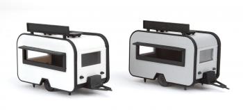 Walthers 949-2904 BBQ & Taco Food Trailers