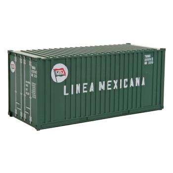 Walthers 949-8008 20 ft Container Linea Mexicana