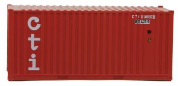 Walthers 949-8011 20 ft Container CTI
