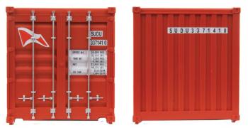 Walthers 949-8058 20 ft Container Hamburg Sud