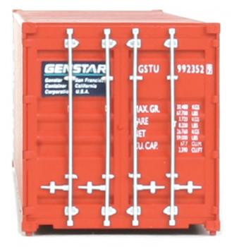 Walthers 949-8152 40 ft Container Genstar
