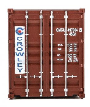 Walthers 949-8261 40 ft Hi-Cube Container Crowley