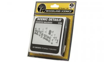 Woodland Scenics D206 Mailboxes