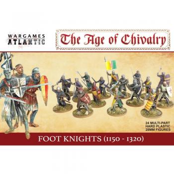 Wargames Atlantic WAAAC001 Foot Knights - 1150-1320