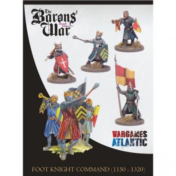 Wargames Atlantic WAAAC010 Foot Knight Command 1150-1320