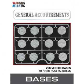 Wargames Atlantic WAAGA014 25mm Deck Bases
