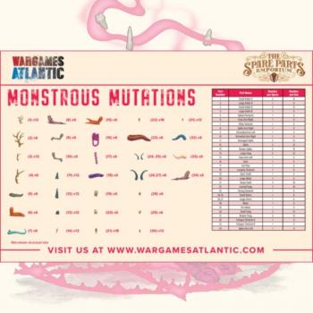 Wargames Atlantic WAAPW003 Monstrous Mutations