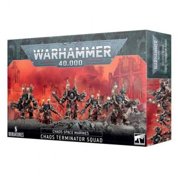 Warhammer 40K 43-19 Chaos Space Marines - Terminator Squad