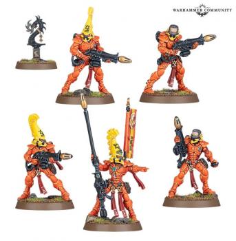 Warhammer 40K 46-46 Aeldari - Fire Dragons