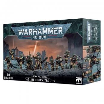 Warhammer 40,000 47-33 Astra Militarum - Cadian Shock Troops