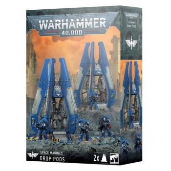 Warhammer 40K 48-101 Space Marines - Drop Pods