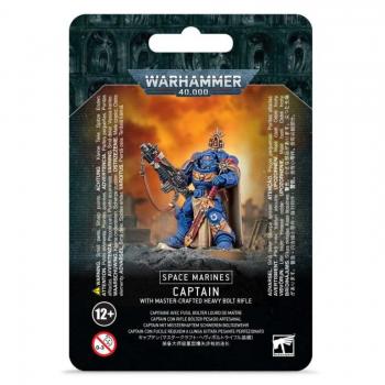 Warhammer 40,000 48-48 Space Marines - Captain with Rifle