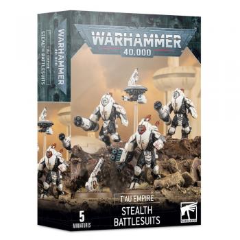 Warhammer 40K 56-14 T'au Empire - Stealth Battlesuits