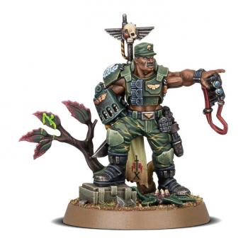 Warhammer 40,000 CatCol Astra Militarum - Catachan Colonel