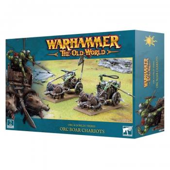 Warhammer TOW 09-07 Orc Boar Chariots