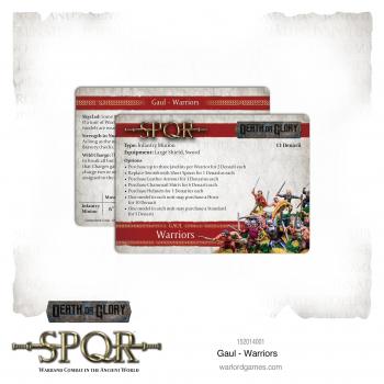 Warlord Games 152014001 Gaul - Warriors
