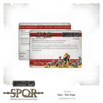 Warlord Games 152214007 Gaul - War Dogs