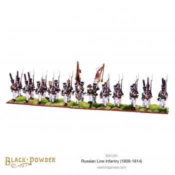 Warlord Games 302012201 Russian Line Infantry 1809-1814