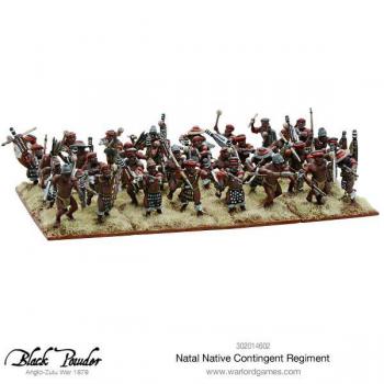 Warlord Games 302014602 Natal Native Contingent Regiment
