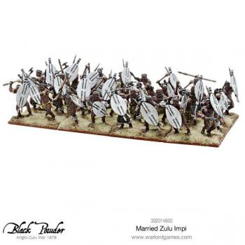 Warlord Games 302014603 Married Zulu Impi