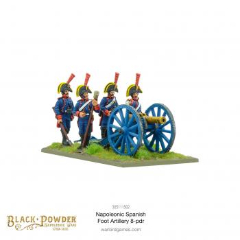 Warlord Games 305111502 Spanish Foot Artillery 8-Pdr