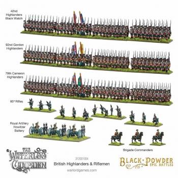 Warlord Games 312001004 British Highlanders and Riflemen