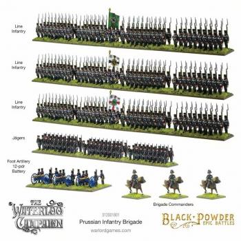 Warlord Games 312001801 Prussian Infantry Brigade