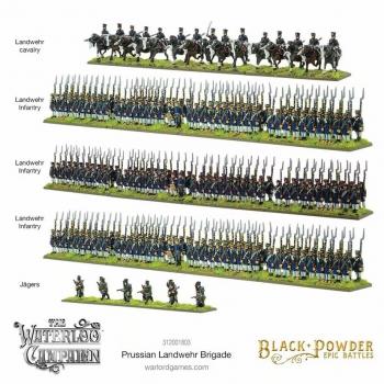 Warlord Games 312001803 Prussian Landwehr Brigade