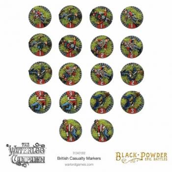 Warlord Games 312401002 British Casualty Markers