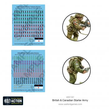 Warlord Games 402011021 British & Canadian Army Starter Set