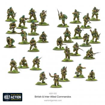 Warlord Games 402011022 British & Inter-Allied Commandos