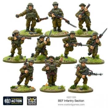Warlord Games 402211005 BEF Infantry Section