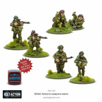 Warlord Games 402211203 British Airborne Weapons Teams